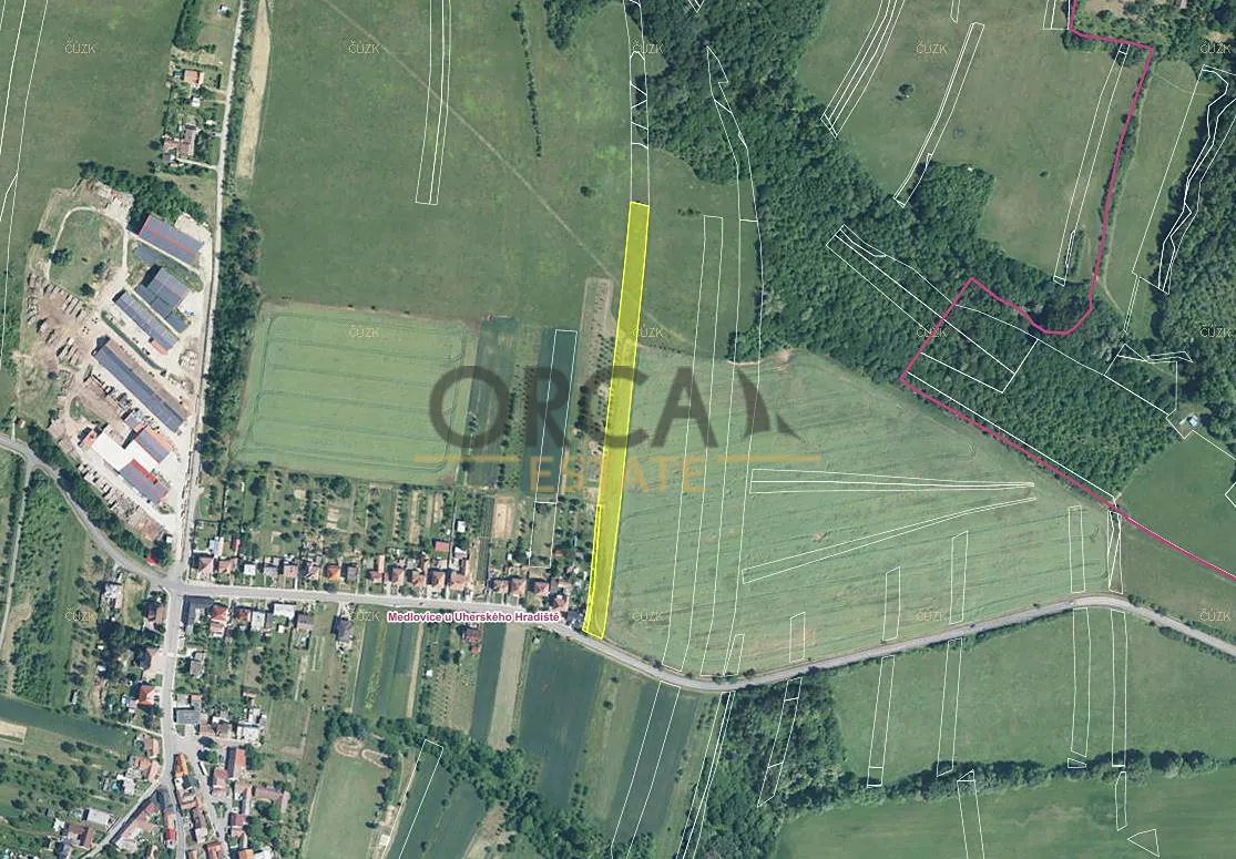 Prodej komerčního pozemku 6912 m²
